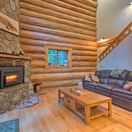 Riverfront Gold Bar Log Cabin Near Stevens Pass! Ngoại thất bức ảnh
