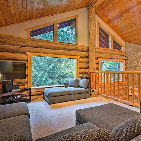 Riverfront Gold Bar Log Cabin Near Stevens Pass! Ngoại thất bức ảnh