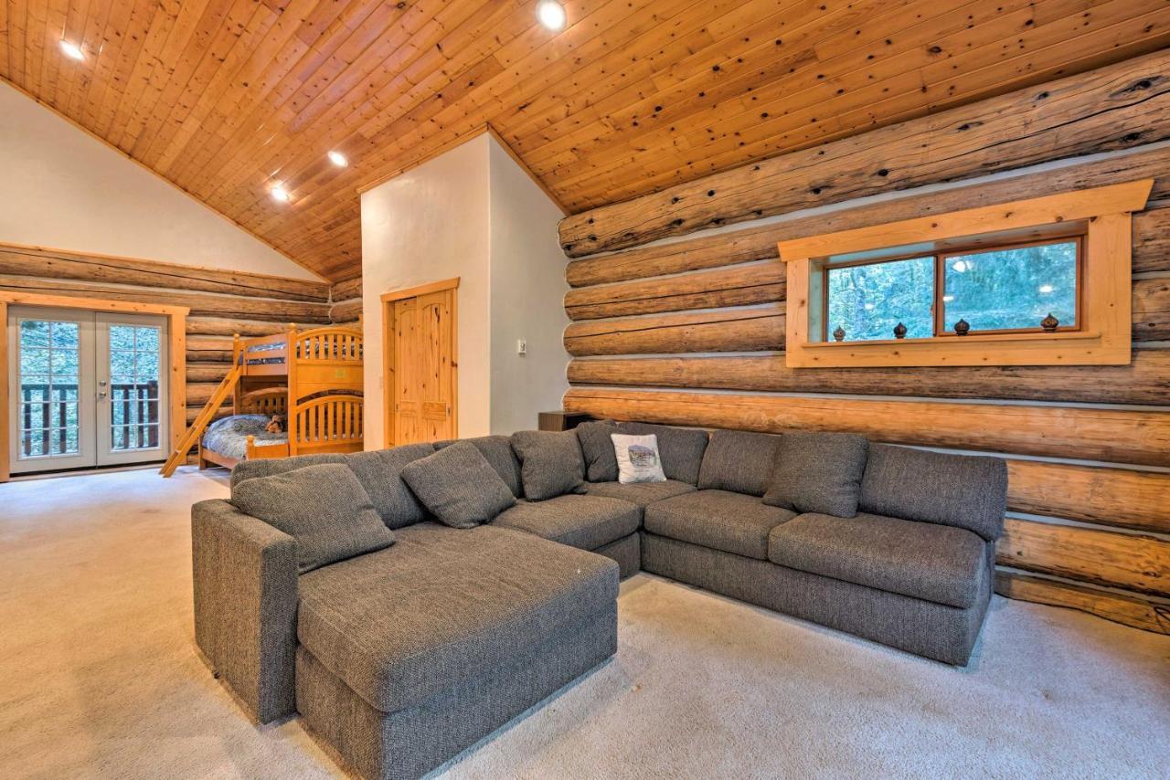 Riverfront Gold Bar Log Cabin Near Stevens Pass! Ngoại thất bức ảnh